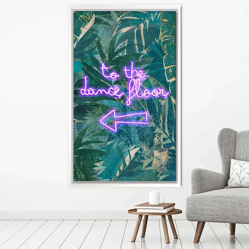 To The Dance Floor Canvas Print