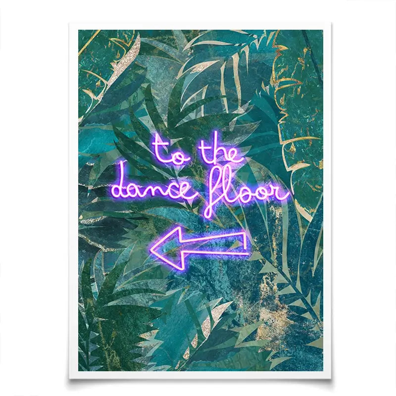 To The Dance Floor Art Print