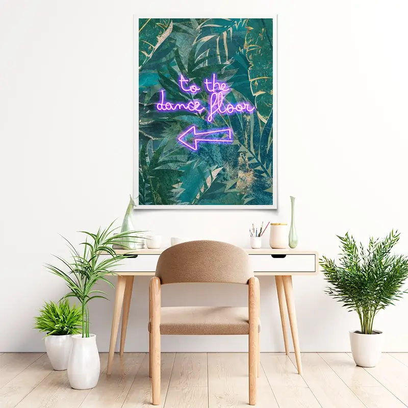 To The Dance Floor Art Print