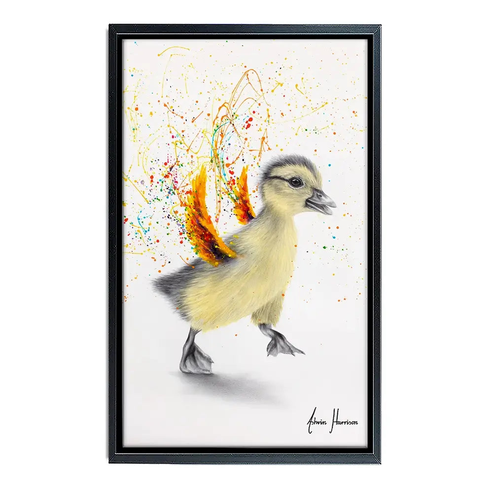 Dancing Duckling Canvas Print