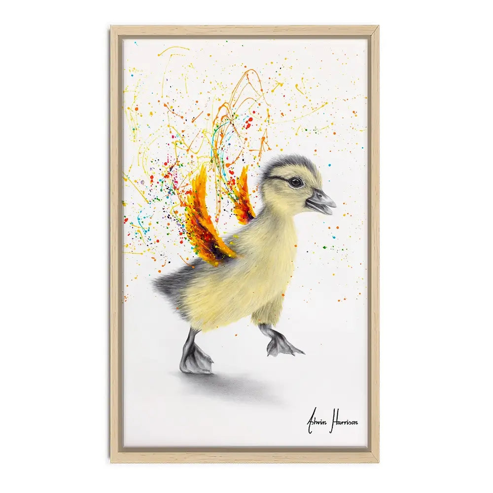 Dancing Duckling Canvas Print