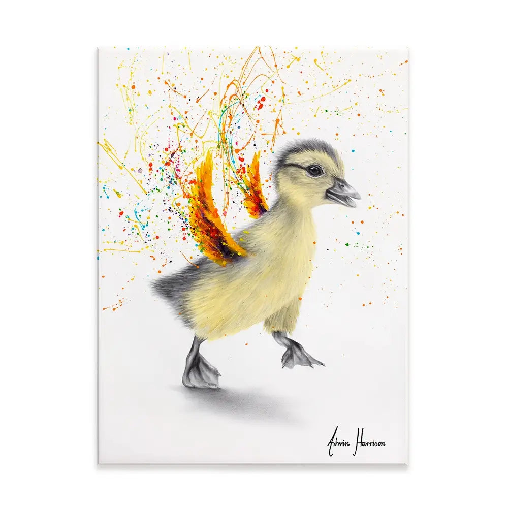 Dancing Duckling Canvas Print