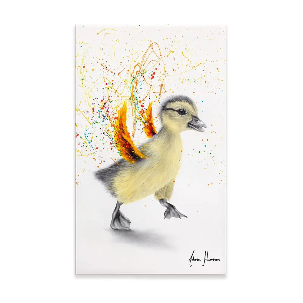 Dancing Duckling Canvas Print