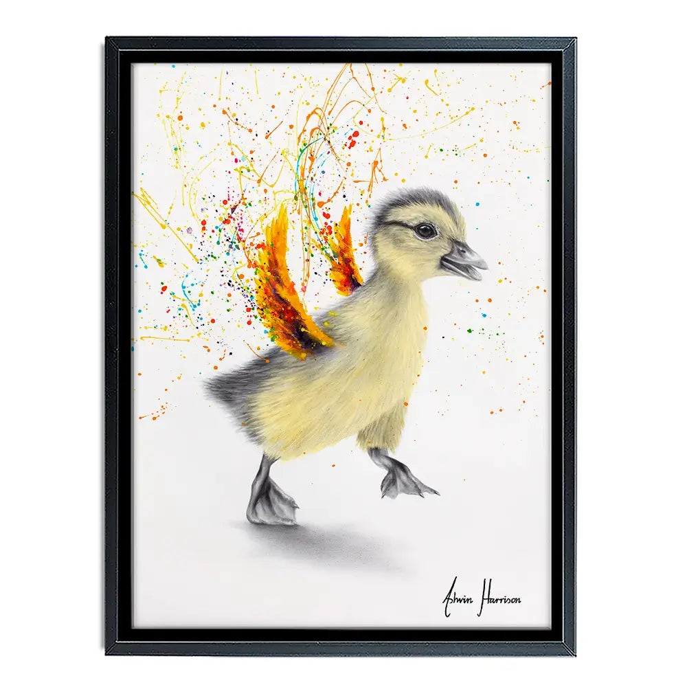 Dancing Duckling Canvas Print