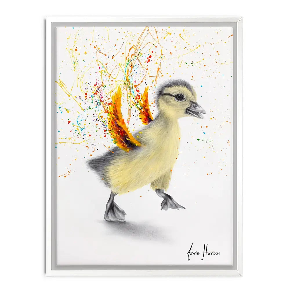 Dancing Duckling Canvas Print