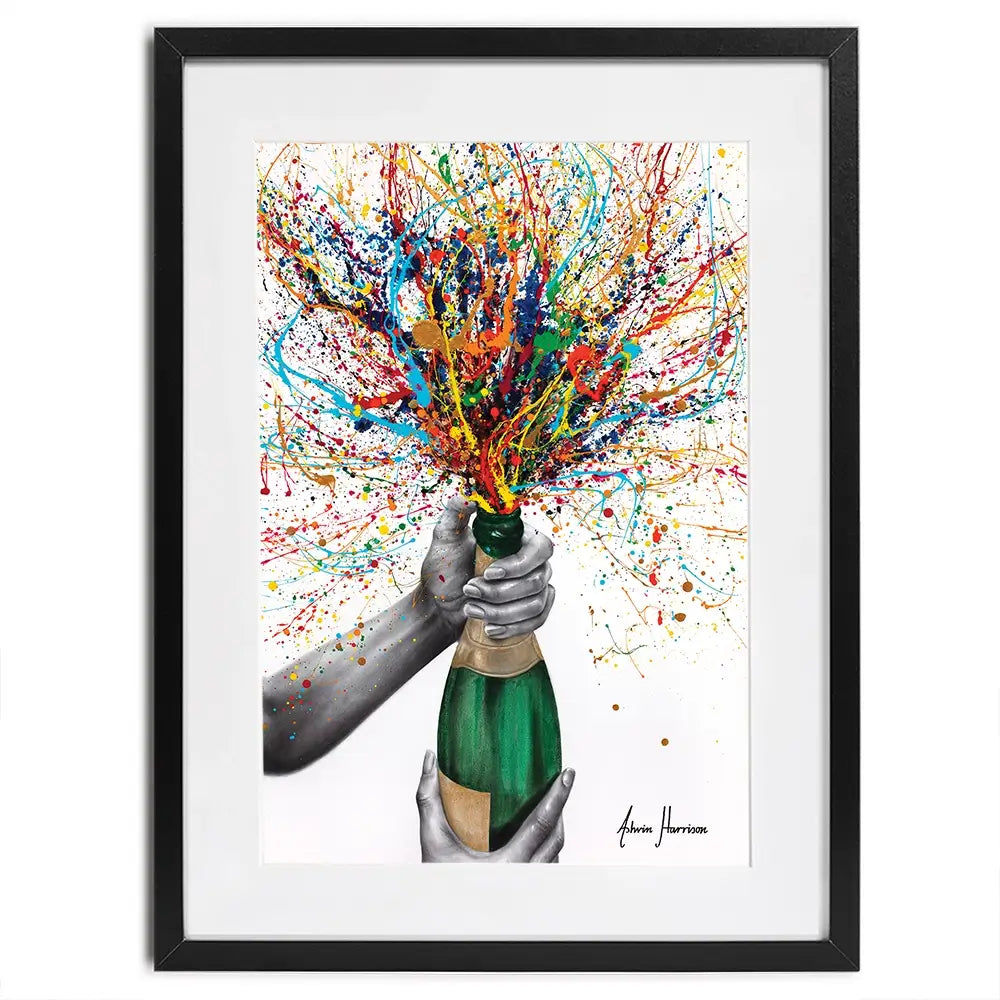 Bottle Of Nostalgia Framed Art Print