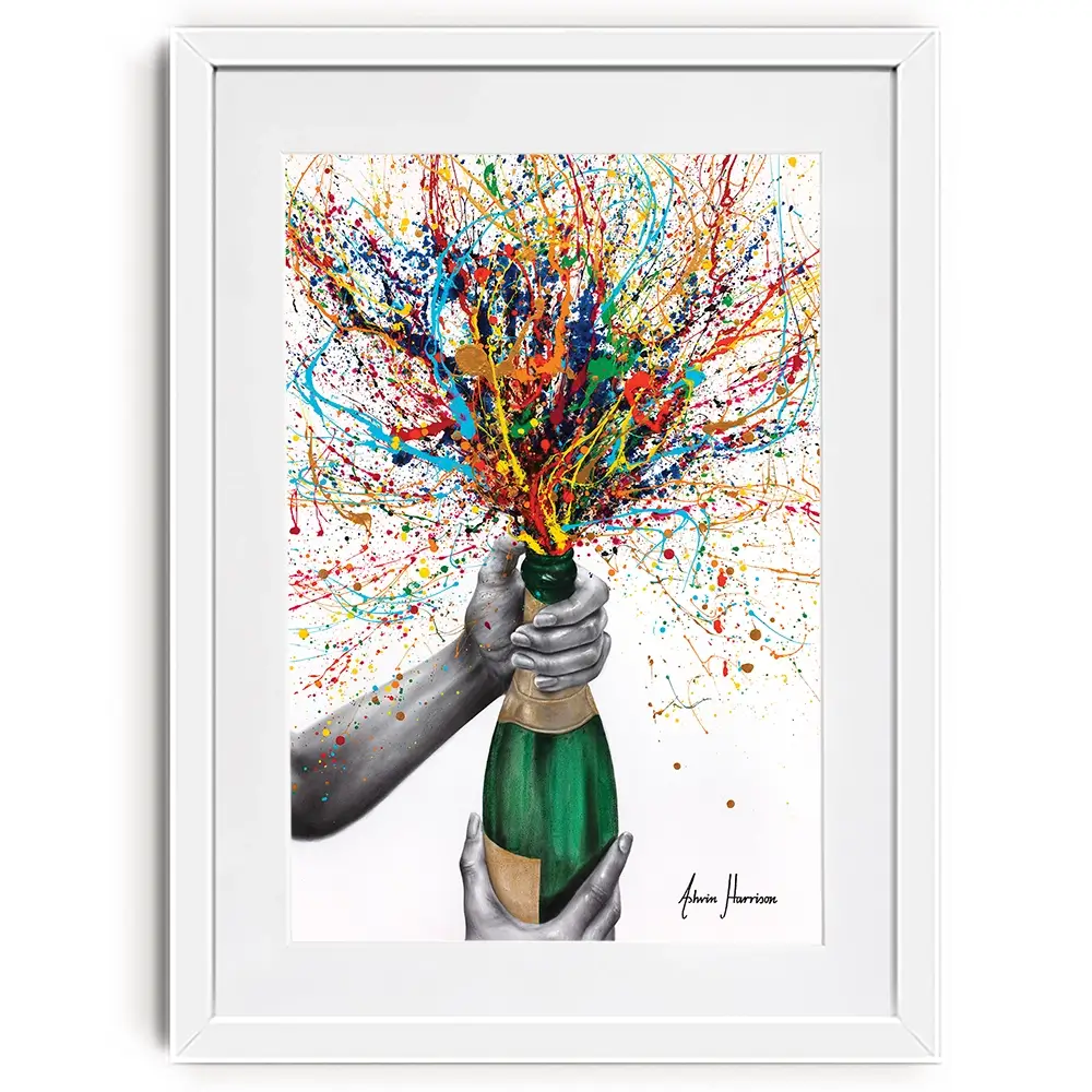 Bottle Of Nostalgia Framed Art Print