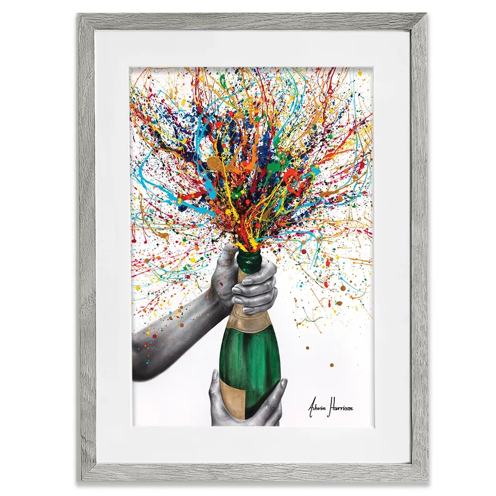 Bottle Of Nostalgia Framed Art Print