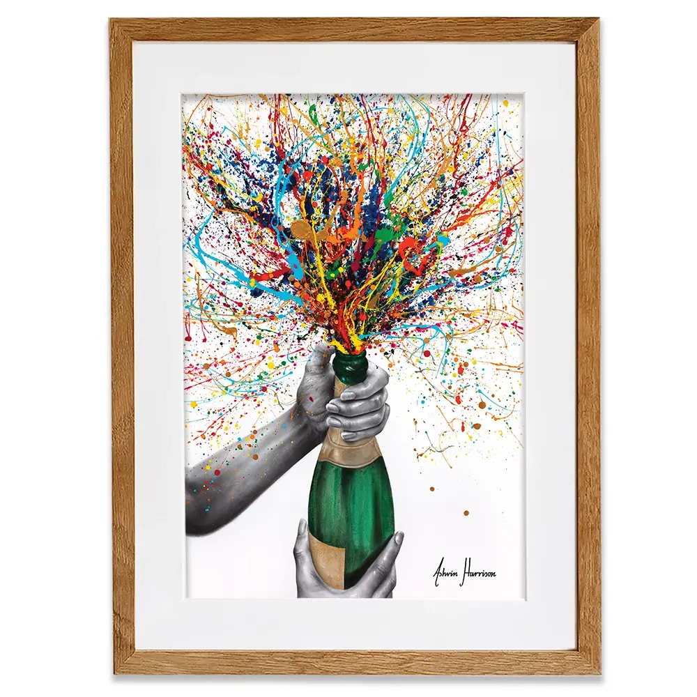 Bottle Of Nostalgia Framed Art Print