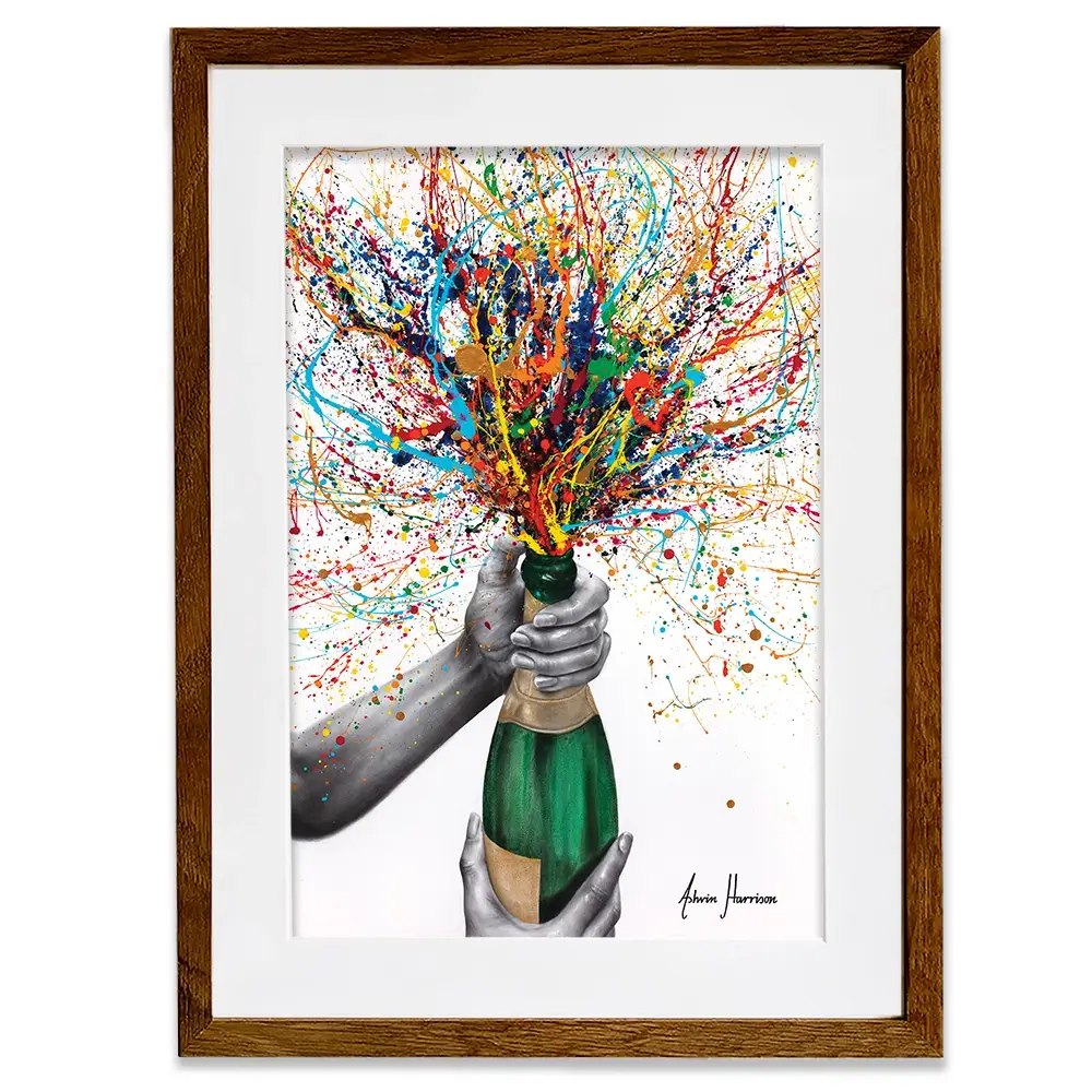 Bottle Of Nostalgia Framed Art Print