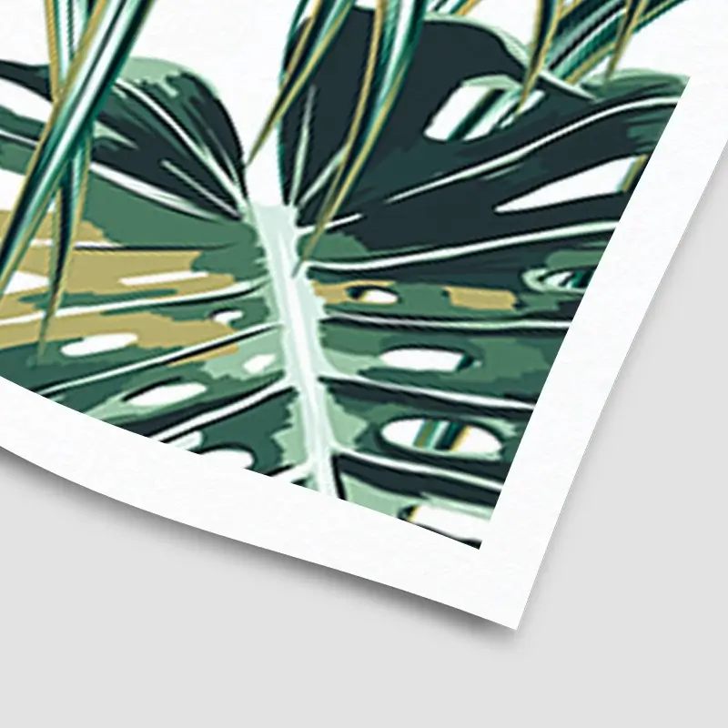 Monstera Leaves 2 Art Print