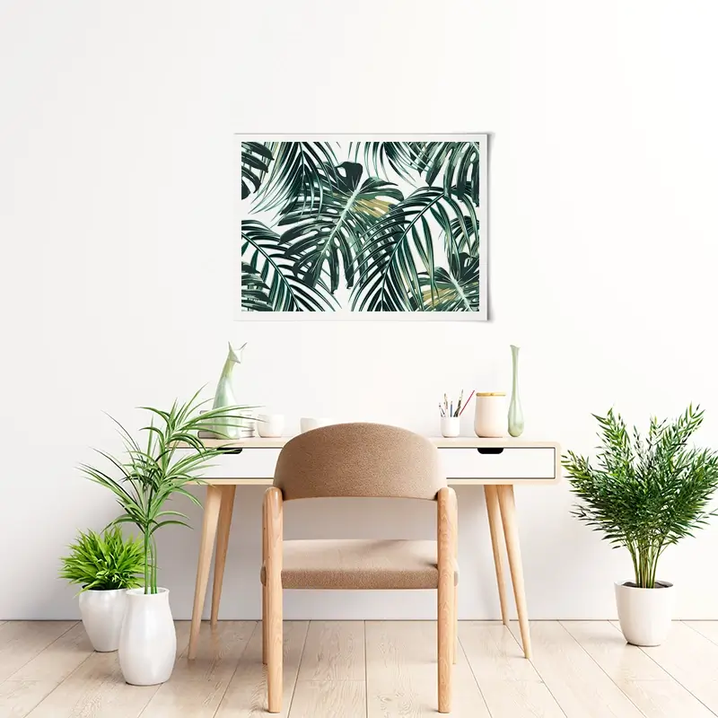 Monstera Leaves 2 Art Print