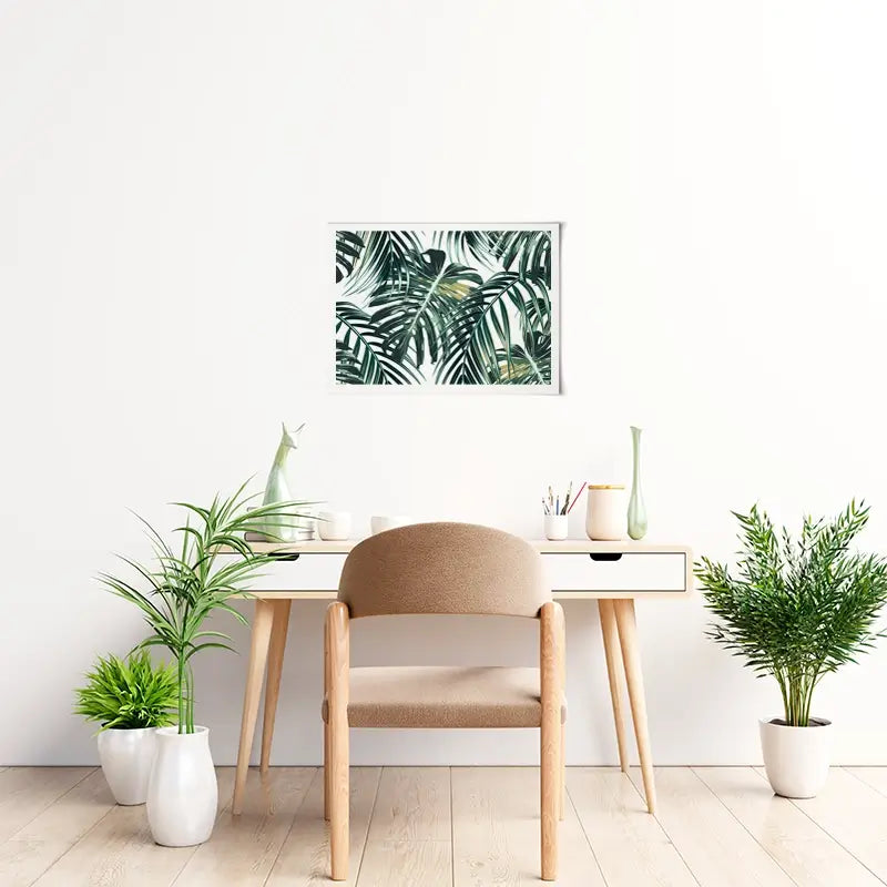 Monstera Leaves 2 Art Print