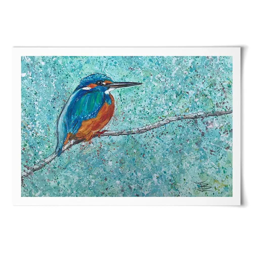 The Kingfisher Art Print