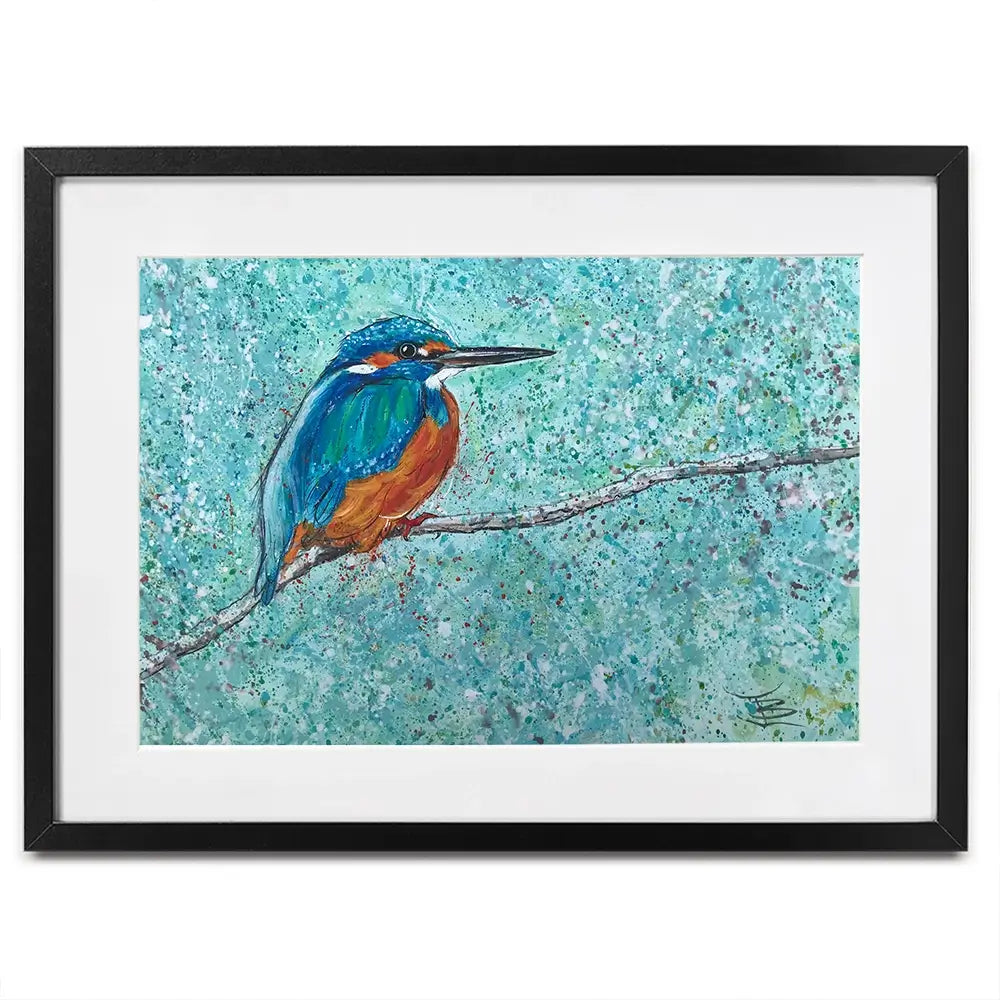 The Kingfisher Framed Art Print