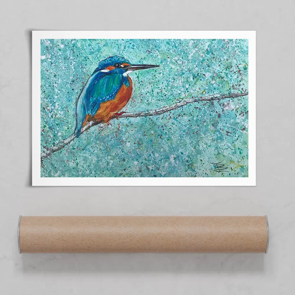 The Kingfisher Art Print