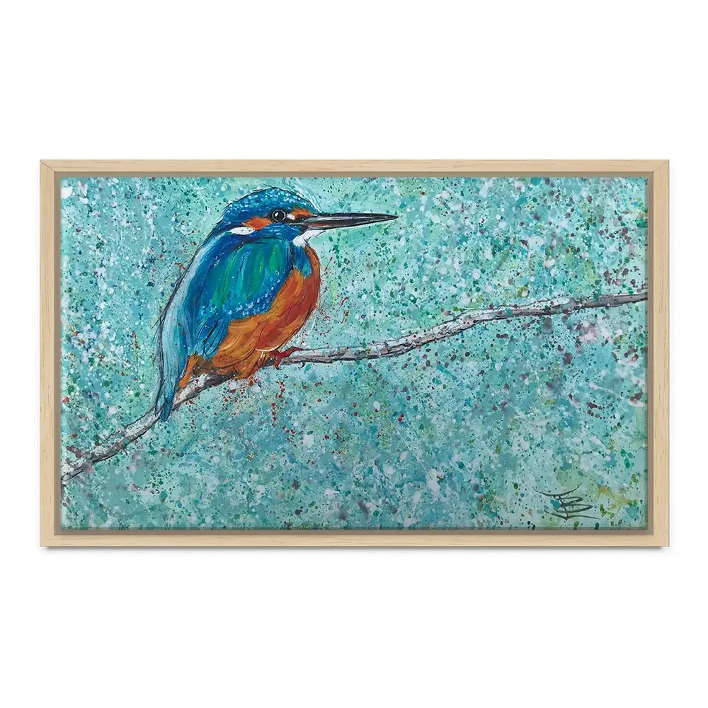 The Kingfisher Canvas Print