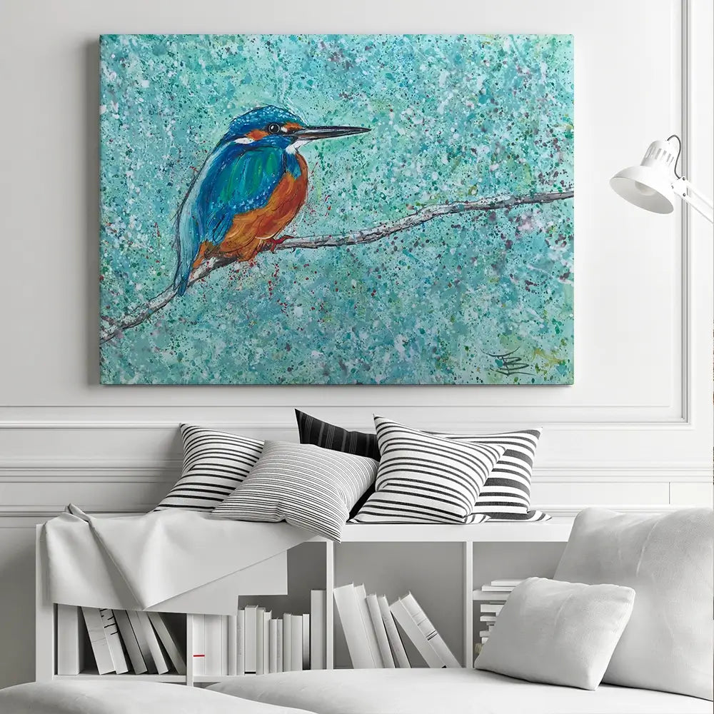 The Kingfisher Canvas Print