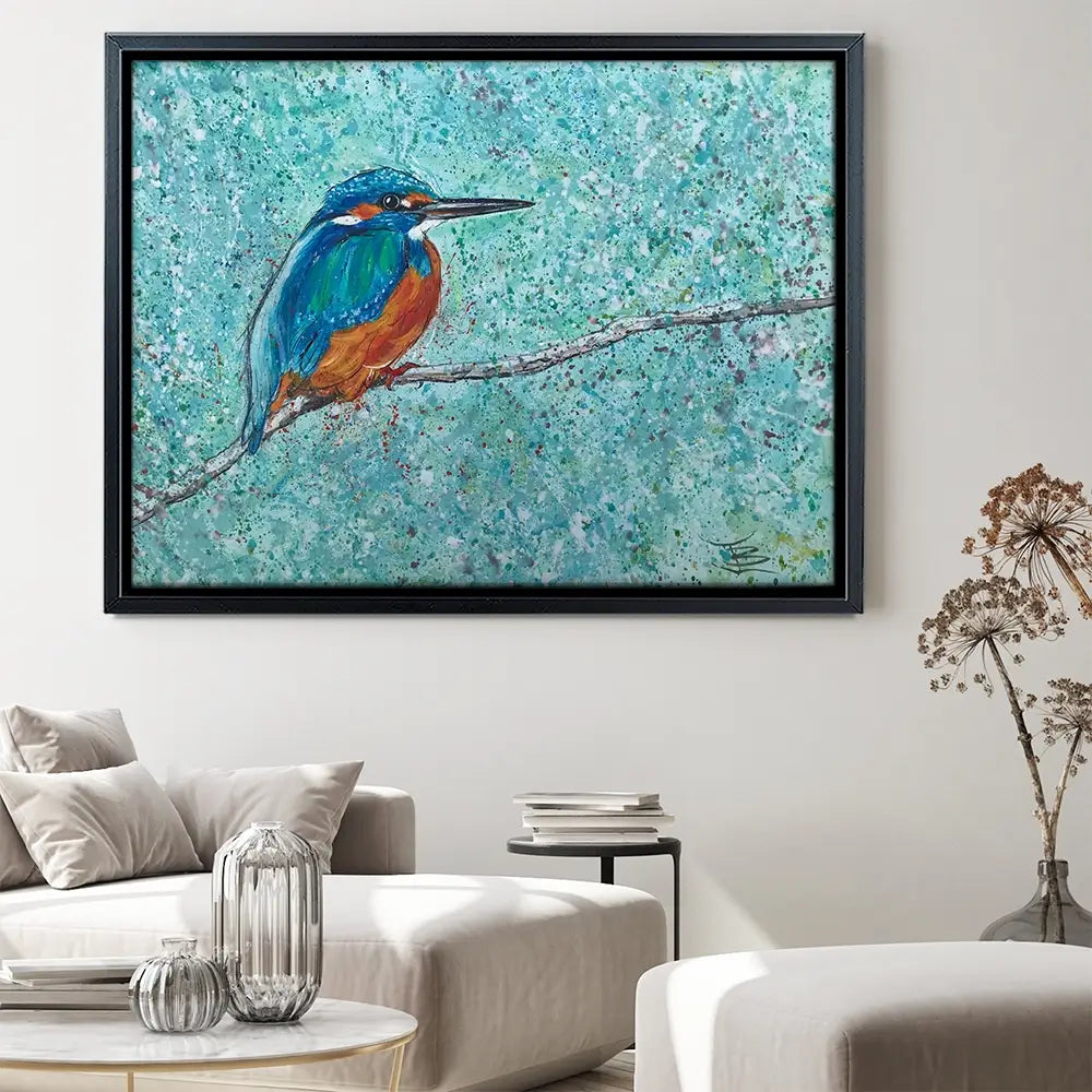 The Kingfisher Canvas Print