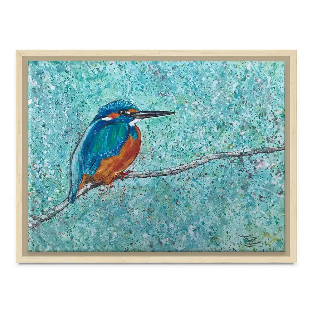 The Kingfisher Canvas Print