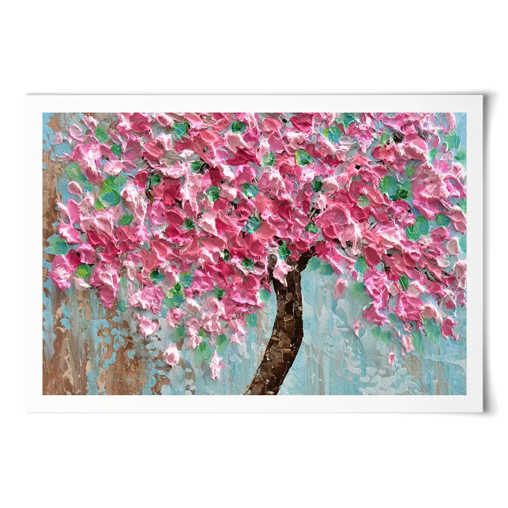 Pink Tree Art Print