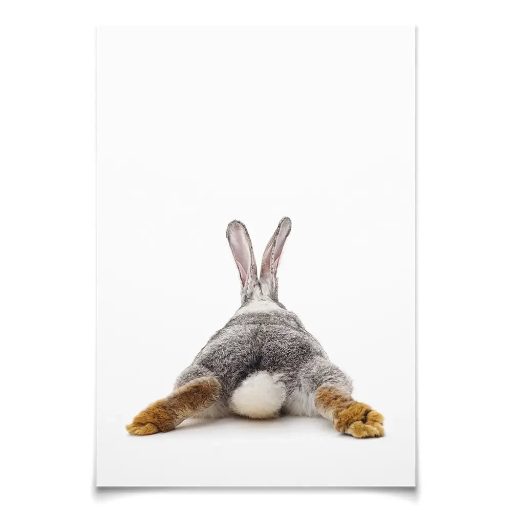 Bunny Rabbit Tail Art Print