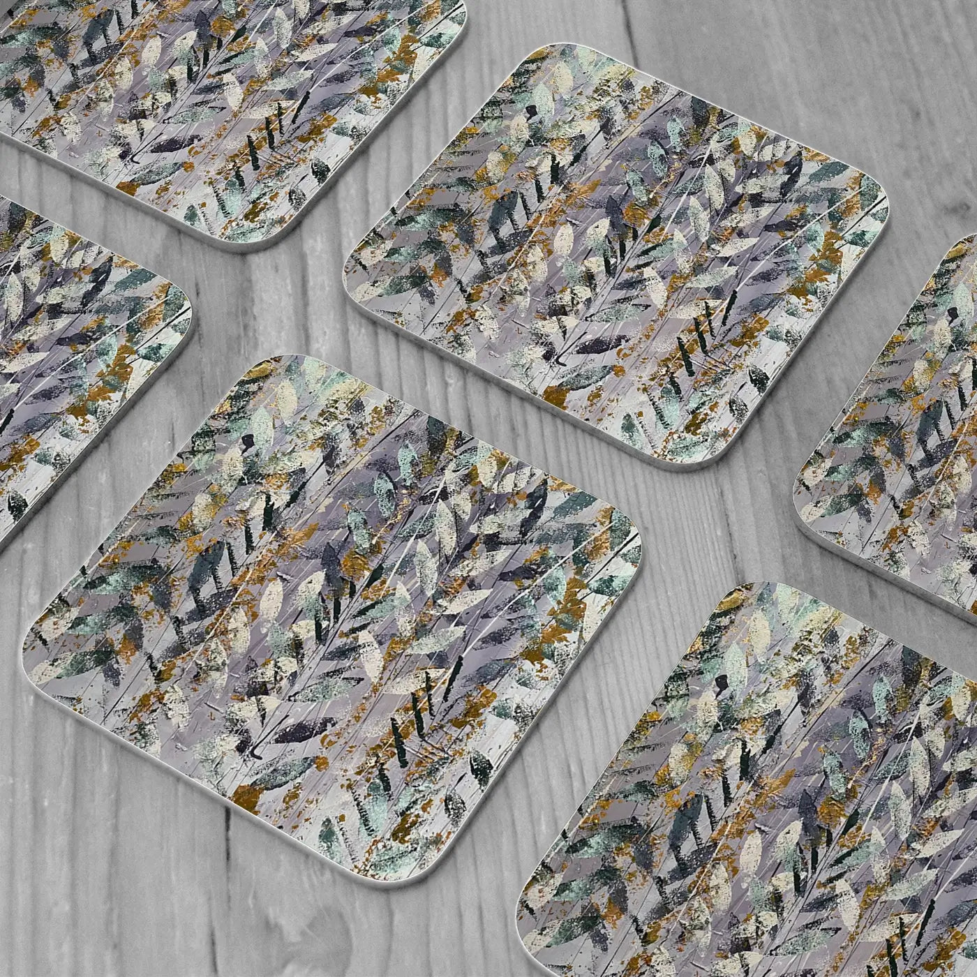 Mauve Coaster Set