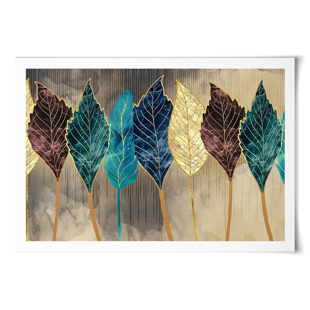 Standing Leaves Art Print