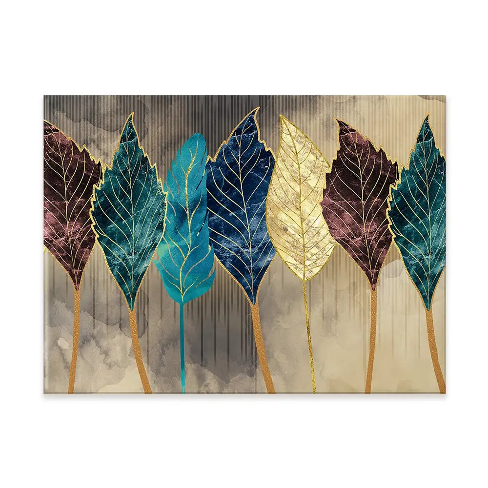 Standing Leaves Canvas Print