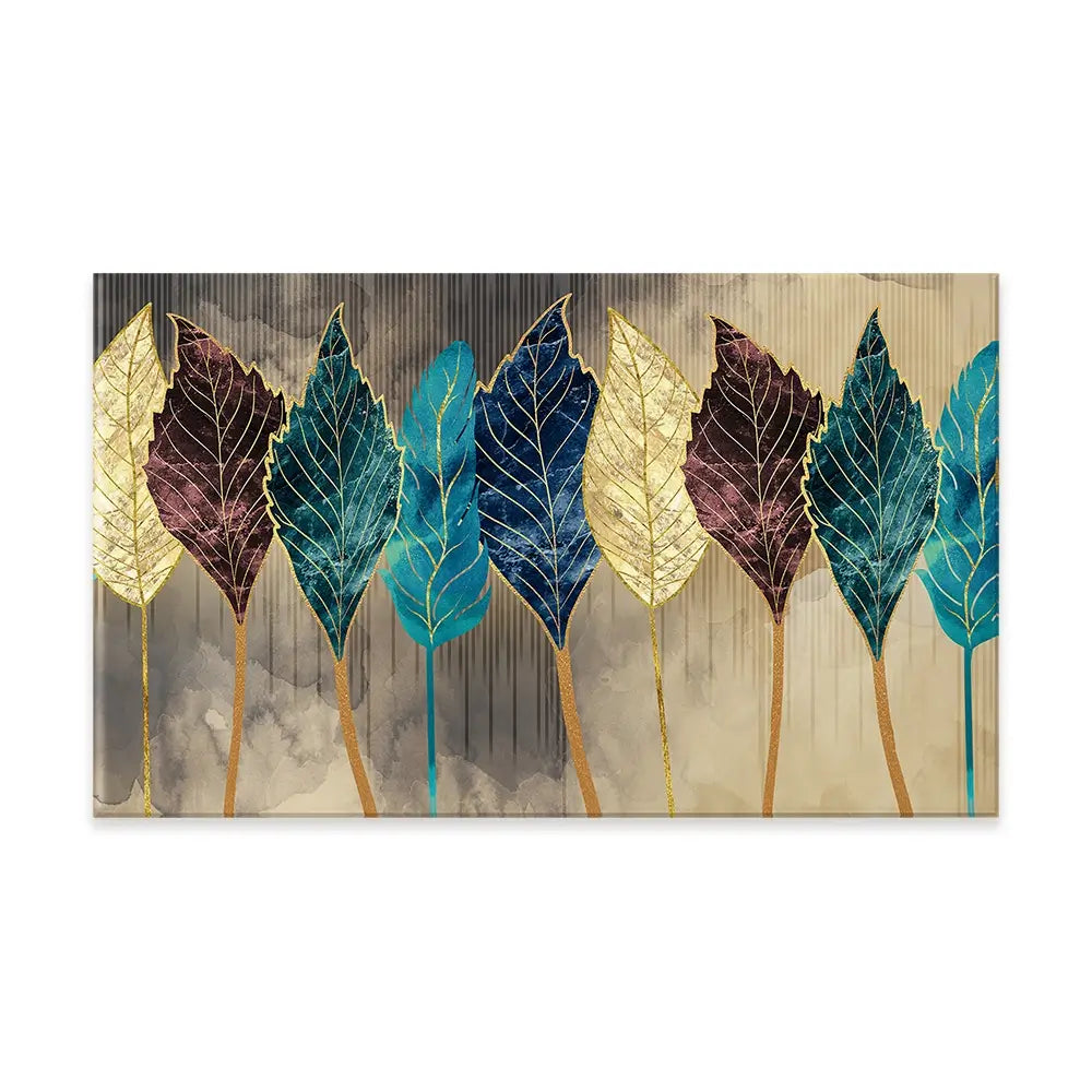 Standing Leaves Canvas Print