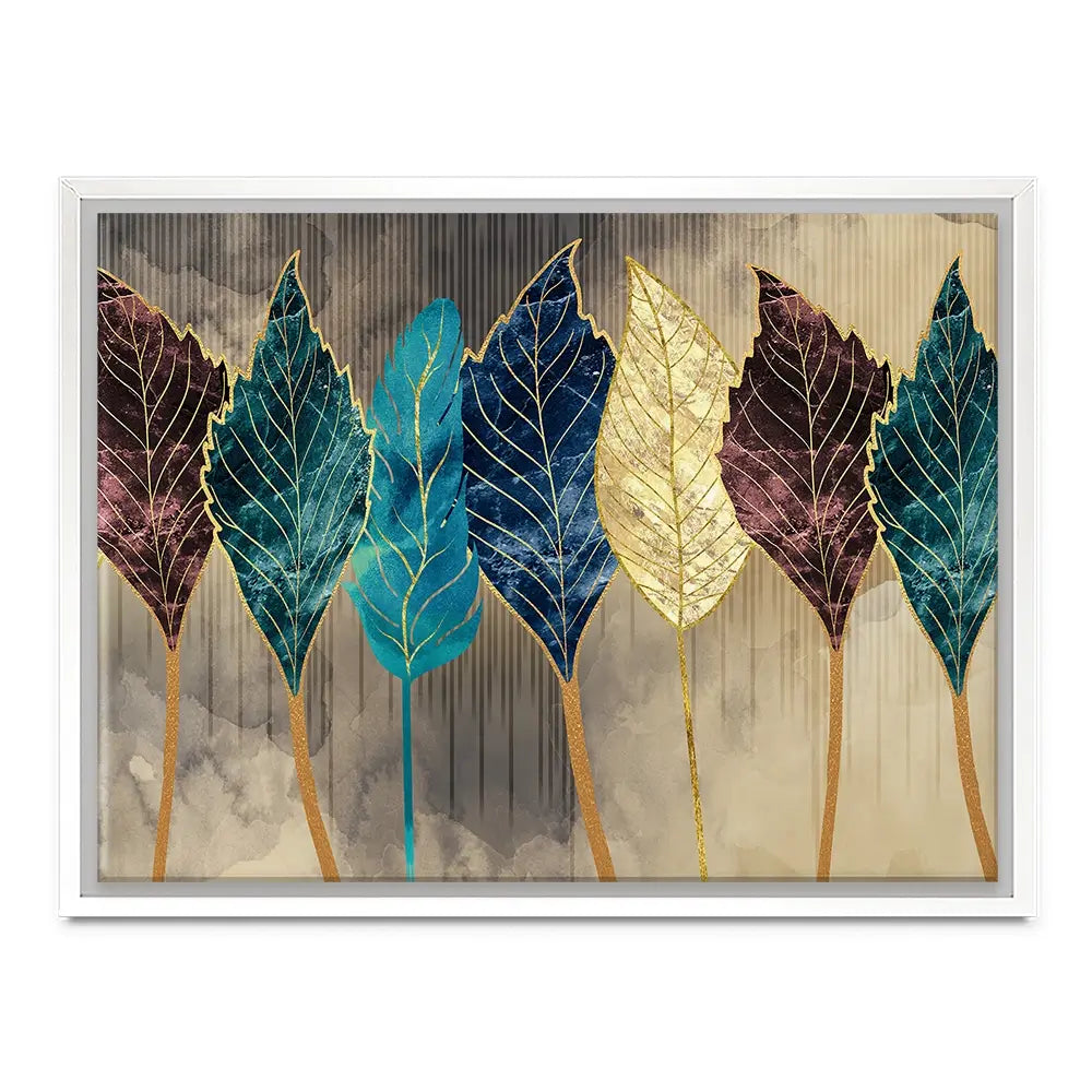 Standing Leaves Canvas Print