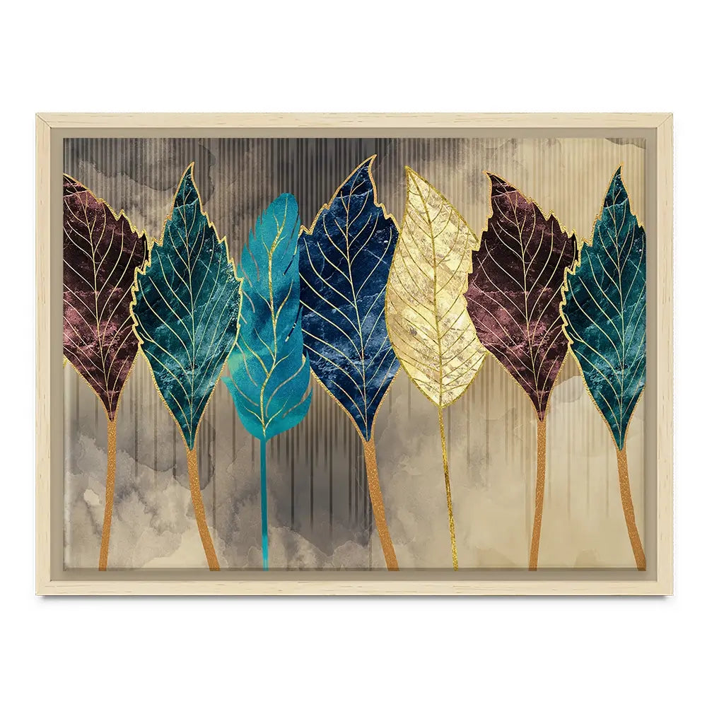 Standing Leaves Canvas Print