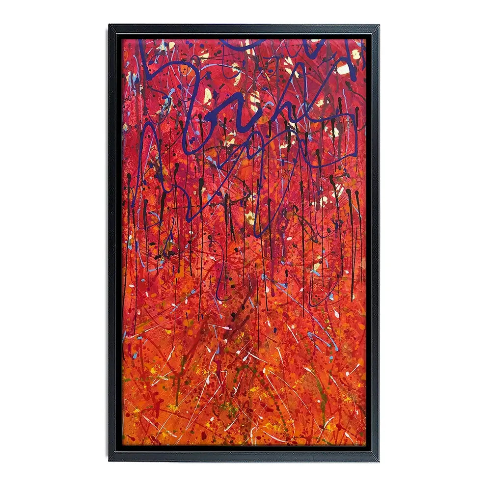 Autumnal Blaze Canvas Print