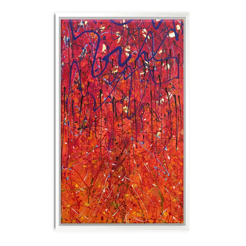 Autumnal Blaze Canvas Print