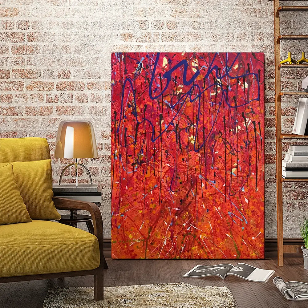 Autumnal Blaze Canvas Print