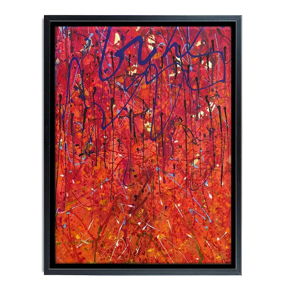 Autumnal Blaze Canvas Print