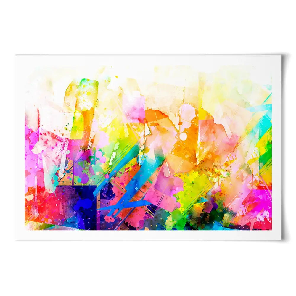 Vibrant Abstract Art Print