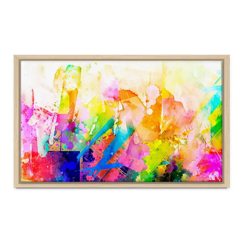 Vibrant Abstract Canvas Print