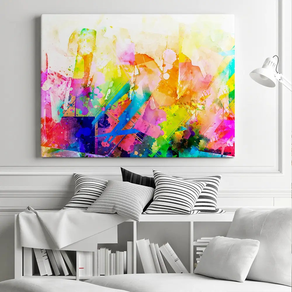 Vibrant Abstract Canvas Print