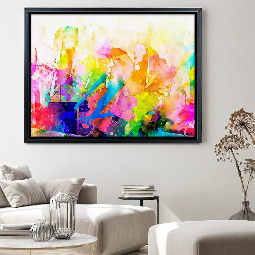 Vibrant Abstract Canvas Print