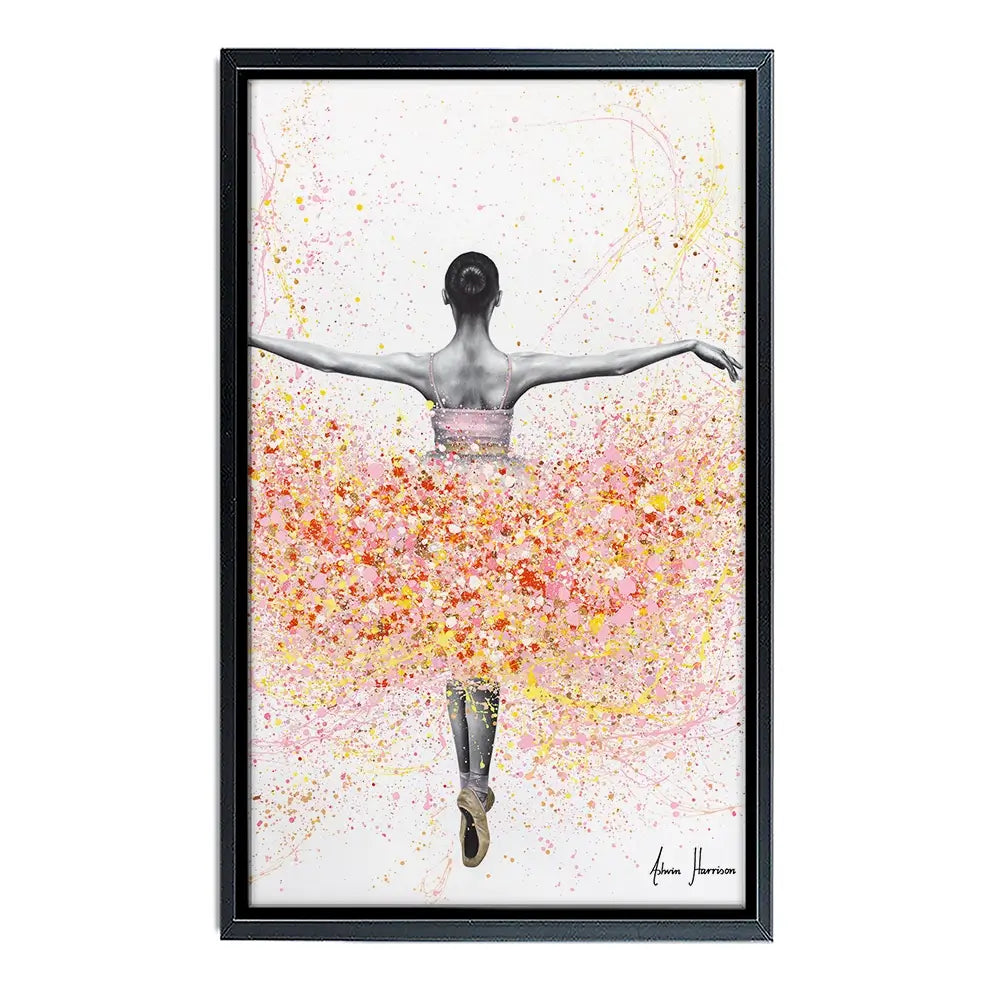 Floral Dancer Canvas Print