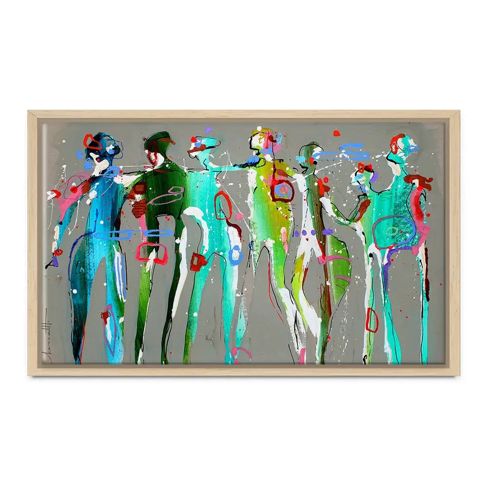 Funky People Canvas Print