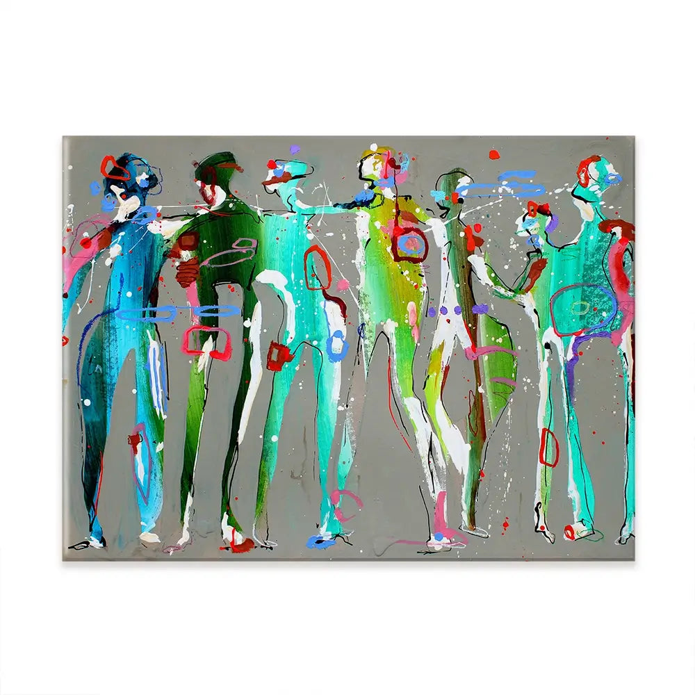 Funky People Canvas Print