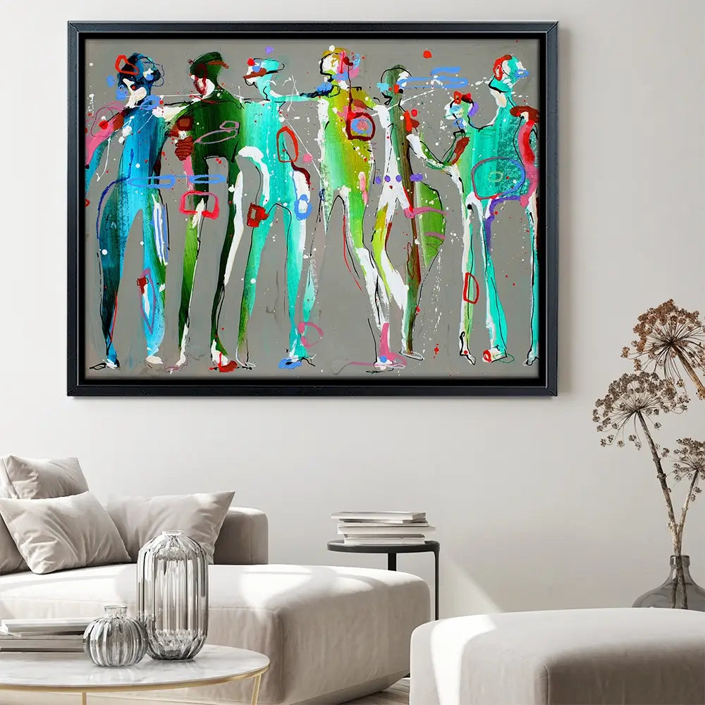 Funky People Canvas Print