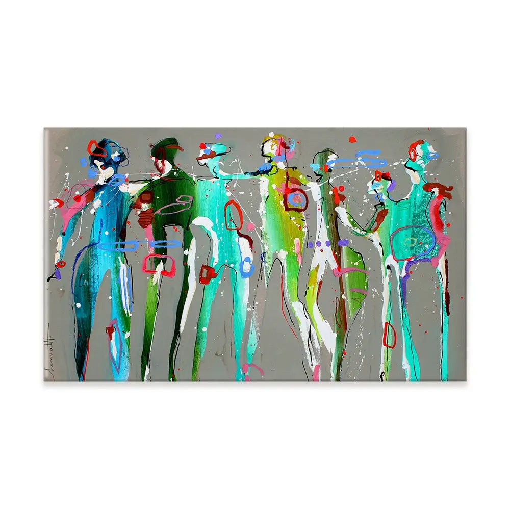 Funky People Canvas Print