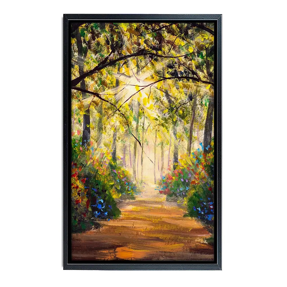 The Secret Path Canvas Print