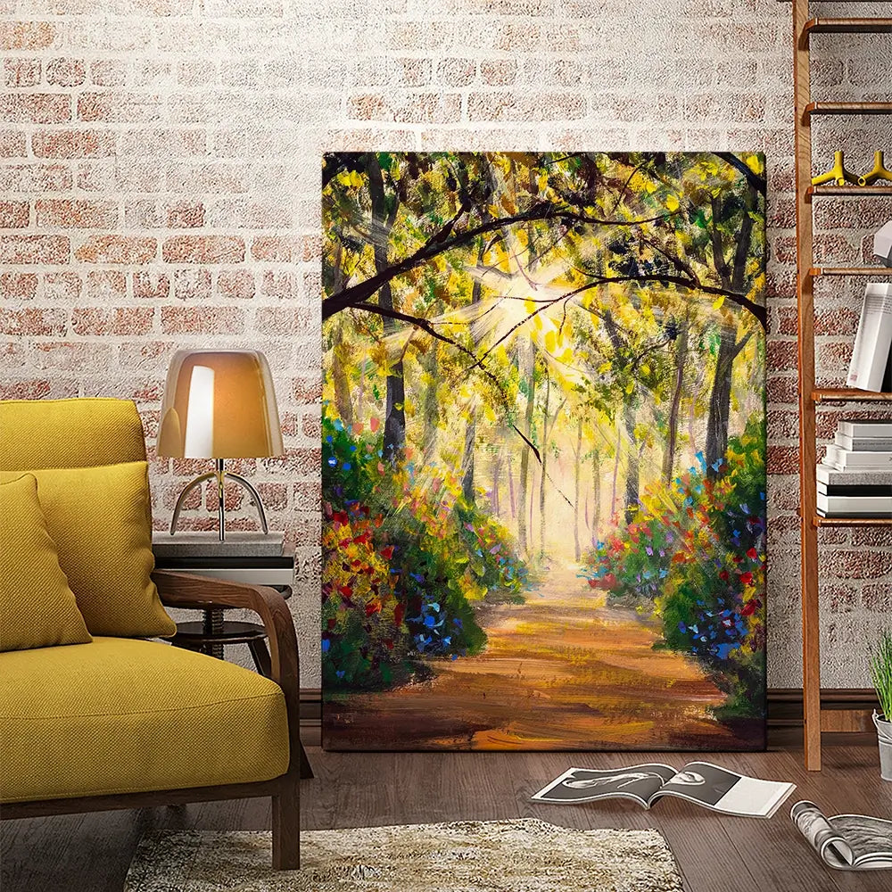 The Secret Path Canvas Print