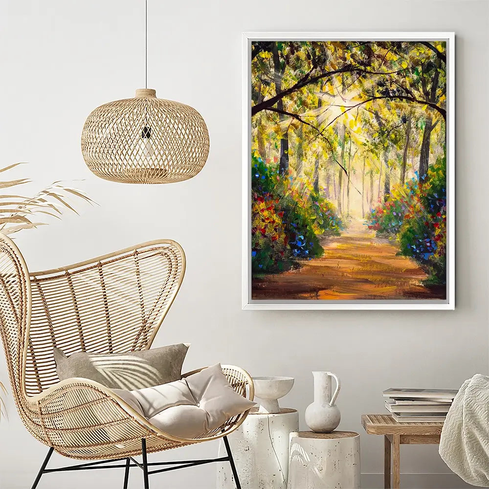 The Secret Path Canvas Print