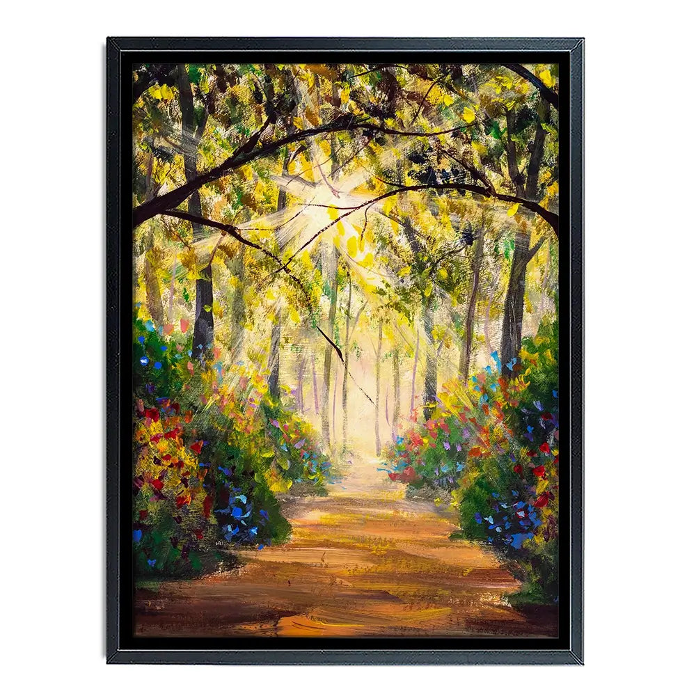 The Secret Path Canvas Print