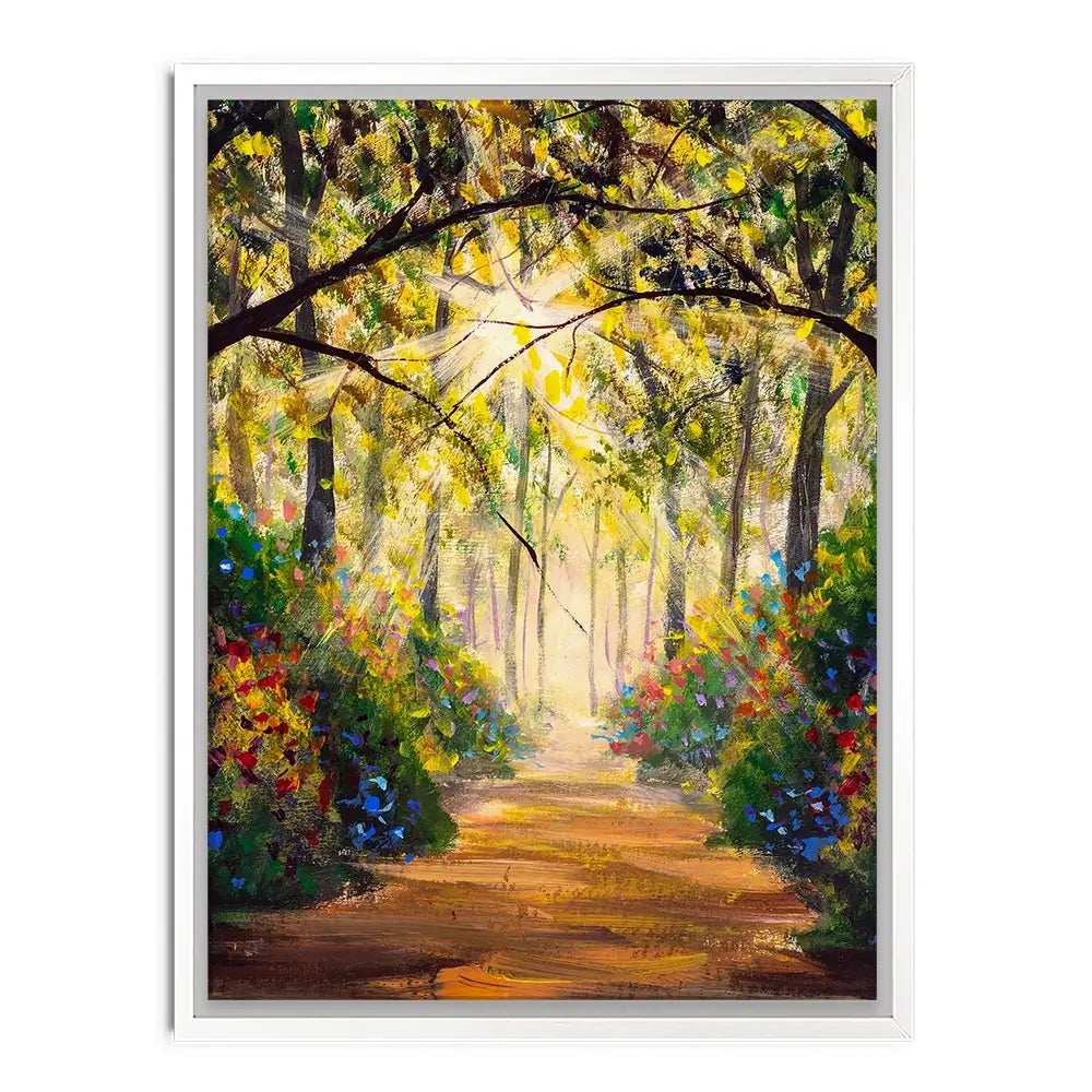 The Secret Path Canvas Print